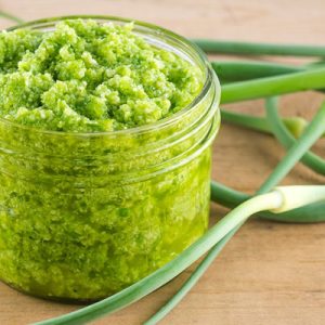Garlic Scape Pesto