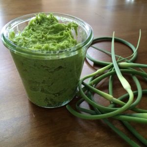 Garlic Scape Pesto