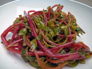 Purslane cooked
