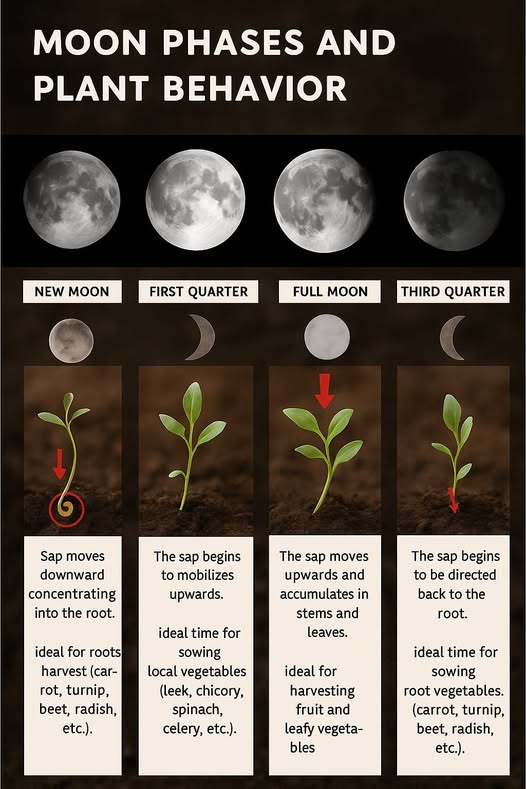How the Moon Phases Affect Plant Growth